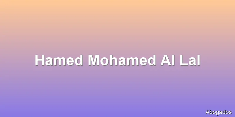 Hamed Mohamed Al Lal