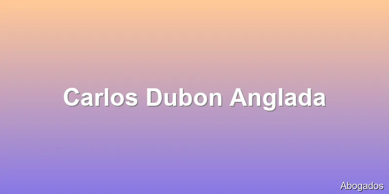 Carlos Dubon Anglada