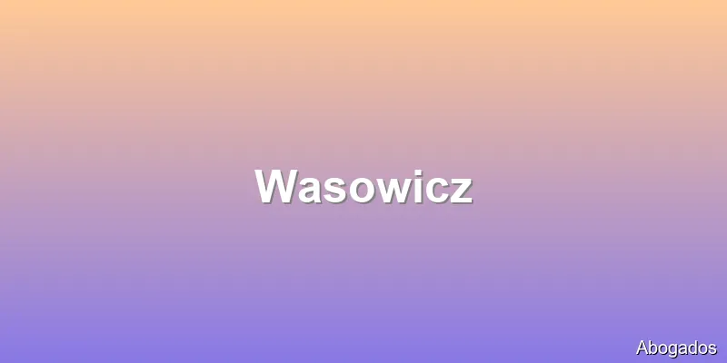 Wasowicz
