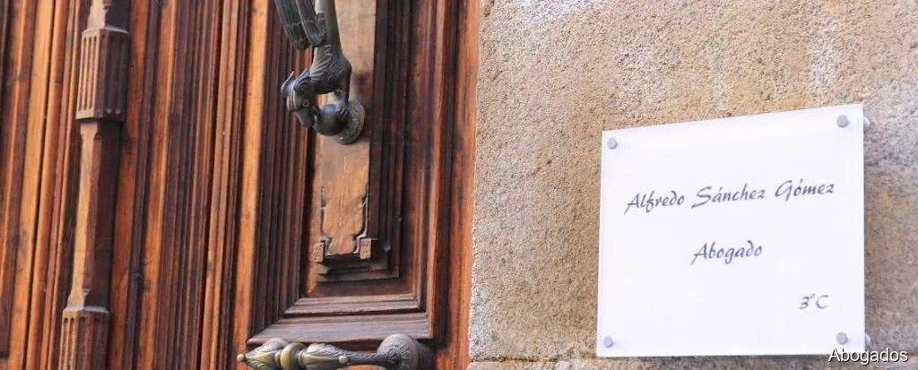 Abogado Alfredo Sánchez Gómez