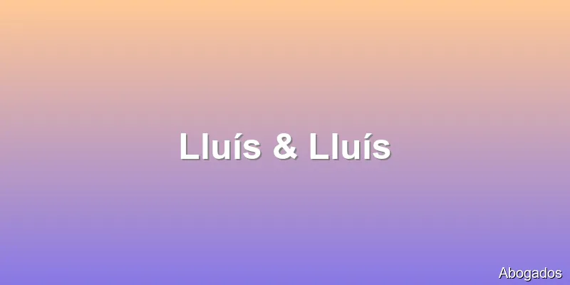 Lluís & Lluís
