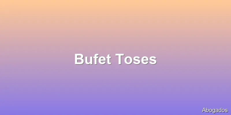 Bufet Toses