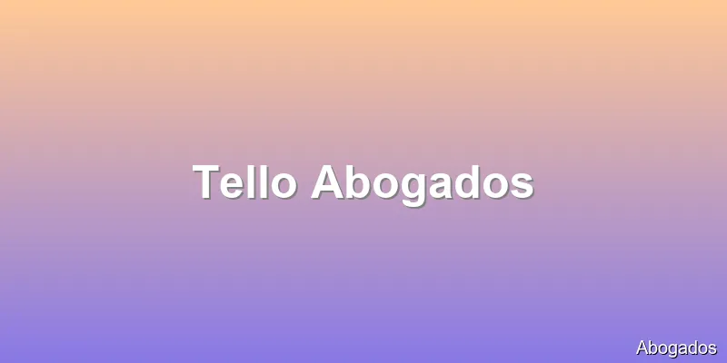 Tello Abogados