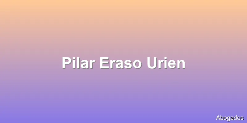 Pilar Eraso Urien