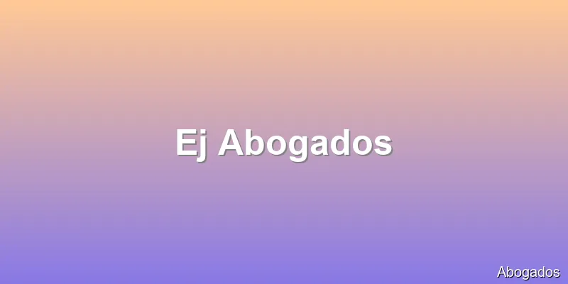 Ej Abogados