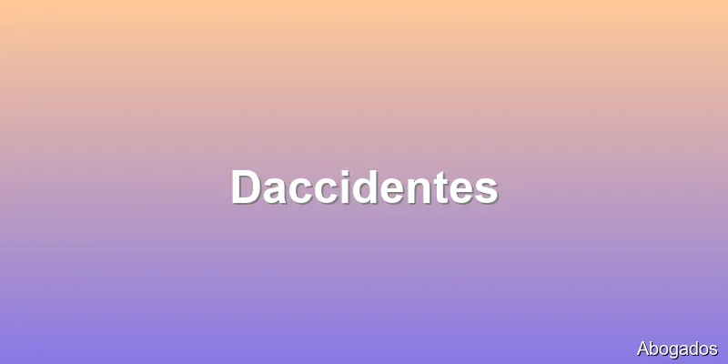 Daccidentes