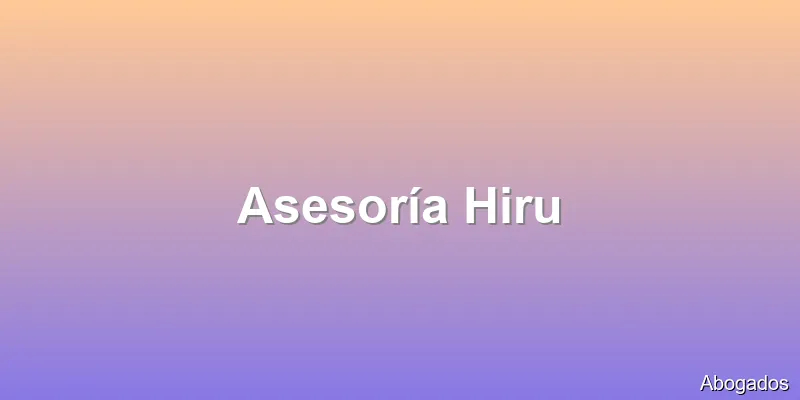 Asesoría Hiru