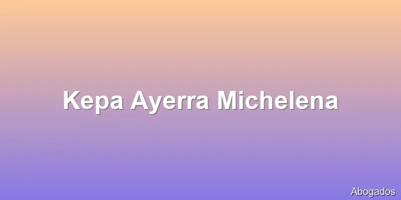 Kepa Ayerra Michelena