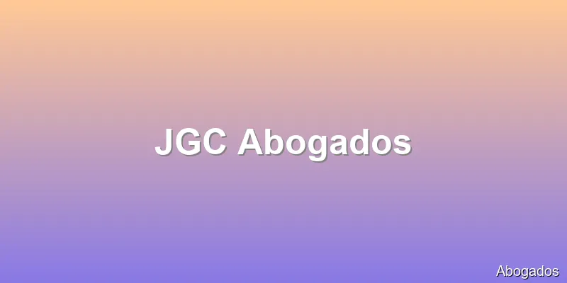 JGC Abogados