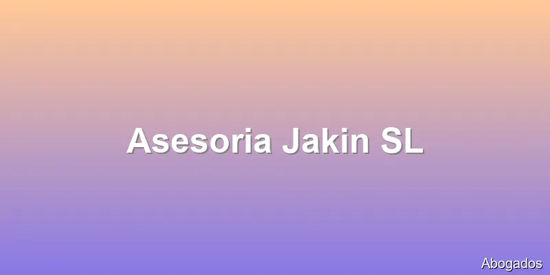 Asesoria Jakin SL