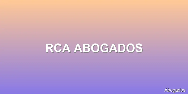 RCA ABOGADOS