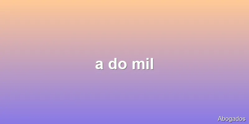 a do mil