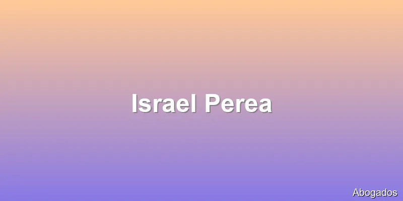 Israel Perea