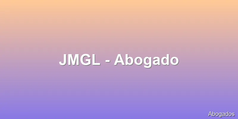 JMGL - Abogado