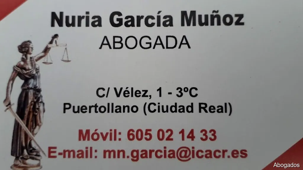 ABOGADA NURIA GARCIA MUÑOZ