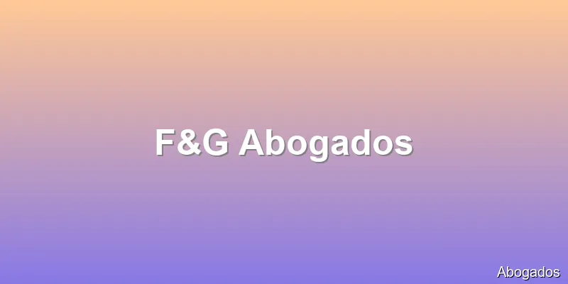 F&G Abogados