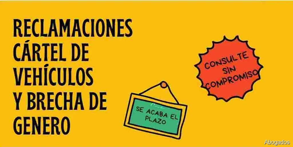 ABOGADO RECLAMACIONES CARTEL DE VEHICULOS