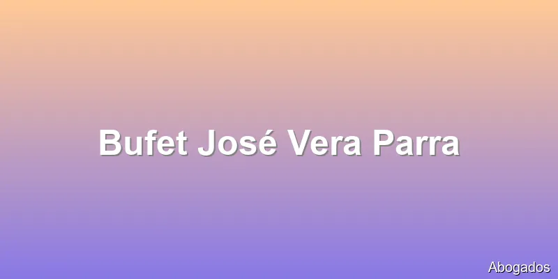 Bufet José Vera Parra