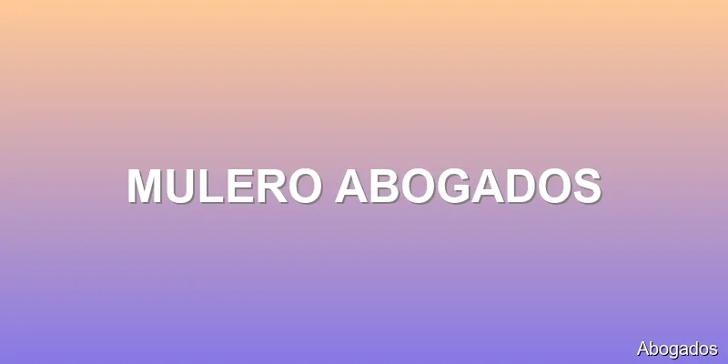 MULERO ABOGADOS