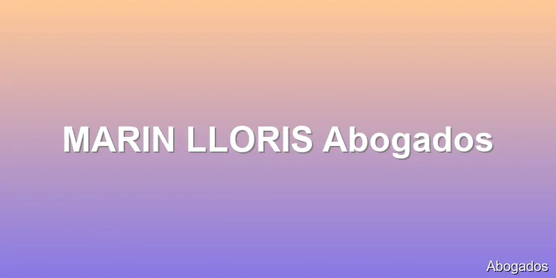 MARIN LLORIS Abogados