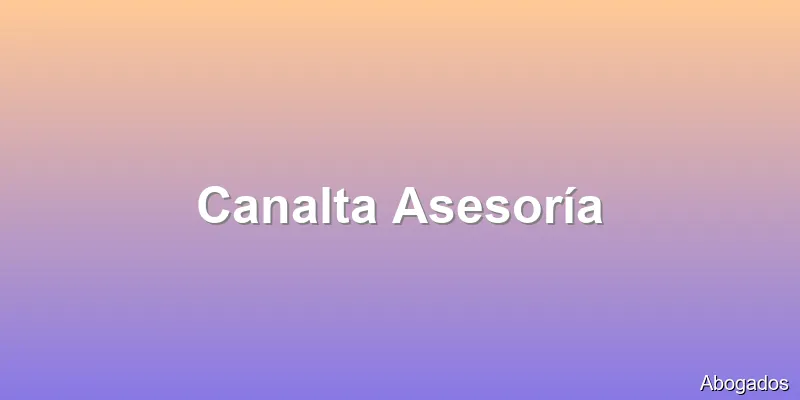 Canalta Asesoría