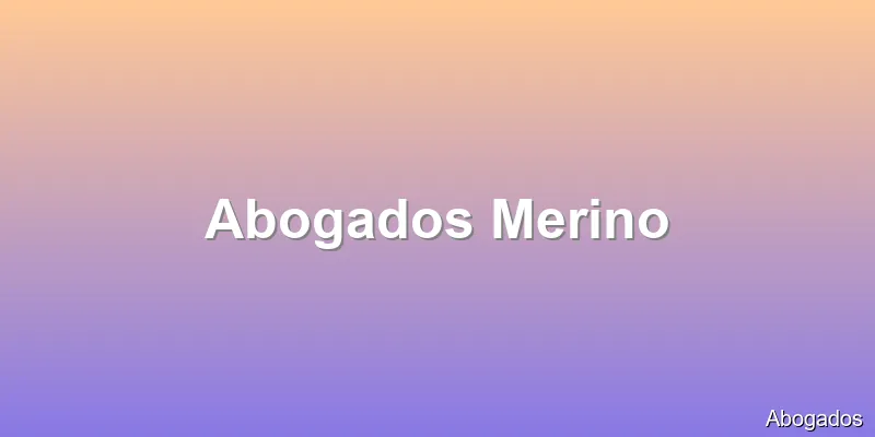 Abogados Merino
