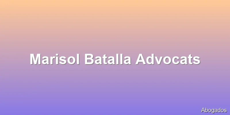 Marisol Batalla Advocats