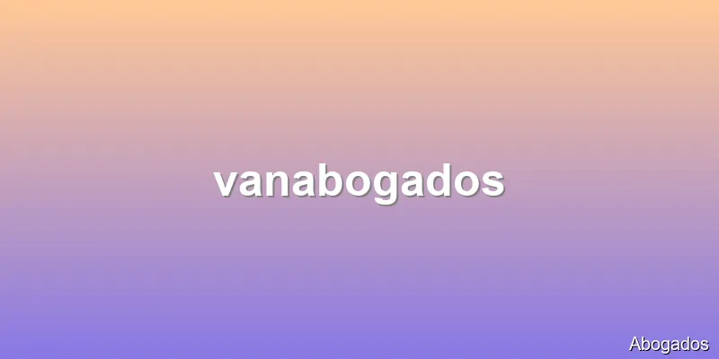 vanabogados