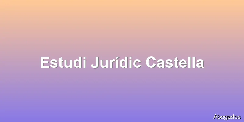 Estudi Jurídic Castella