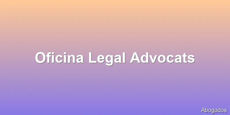 Oficina Legal Advocats