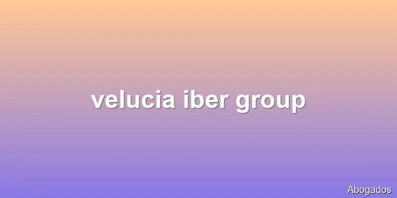 velucia iber group