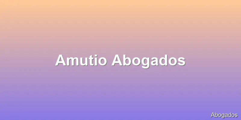 Amutio Abogados