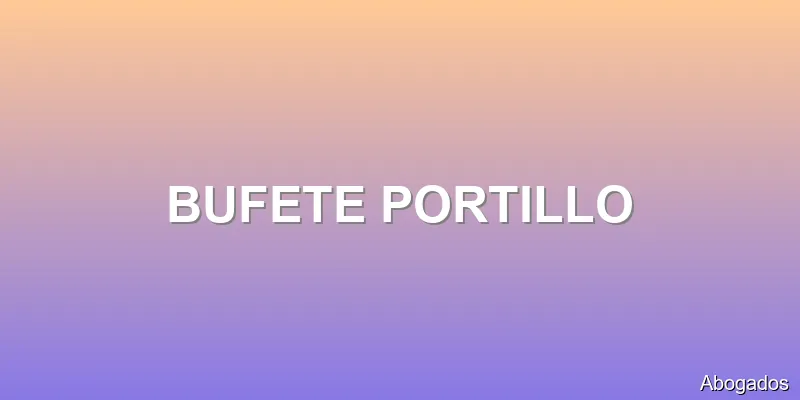 BUFETE PORTILLO