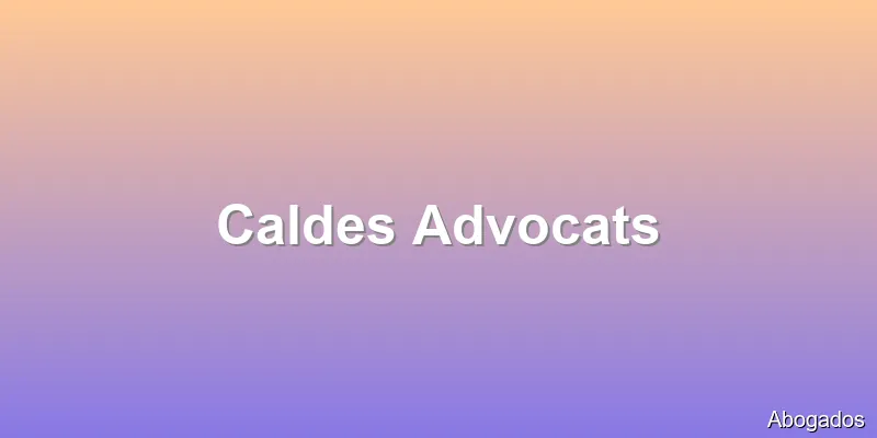 Caldes Advocats