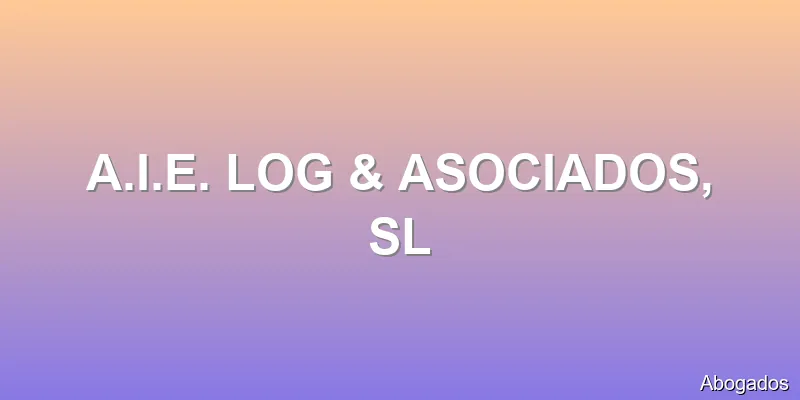 A.I.E. LOG & ASOCIADOS, SL
