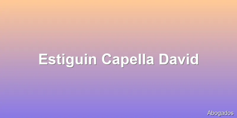 Estiguin Capella David