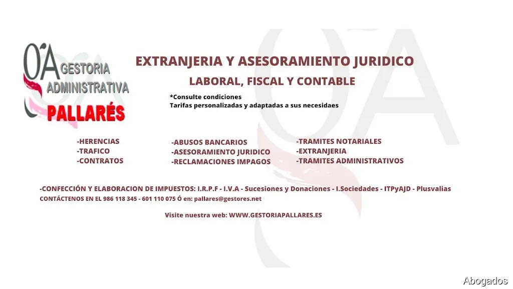 GESTORIA PALLARES S.L.