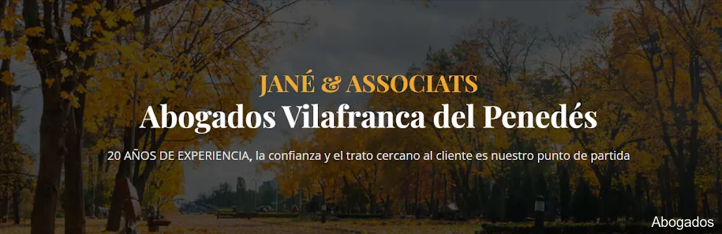 JANÉ & ASSOCIATS - Gestoria administrativa Vilafranca del Penedès