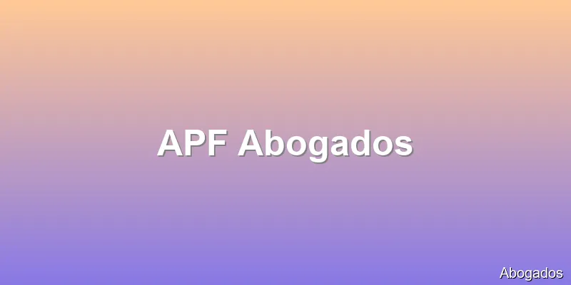 APF Abogados