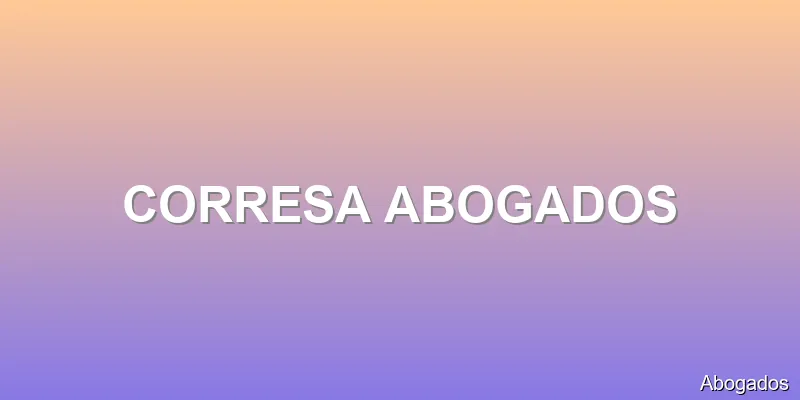 CORRESA ABOGADOS