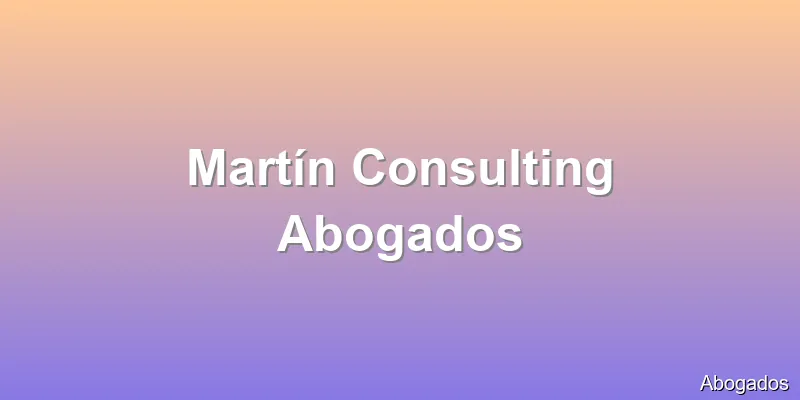 Martín Consulting Abogados
