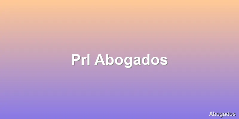 Prl Abogados