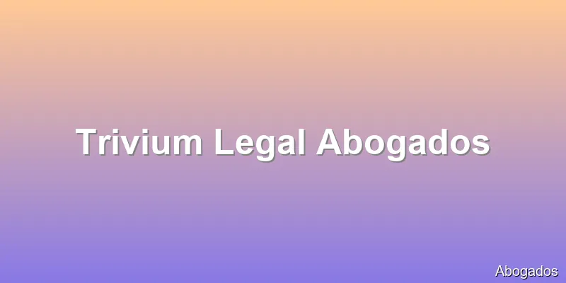 Trivium Legal Abogados