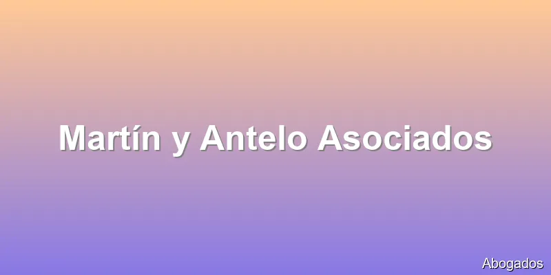 Martín y Antelo Asociados