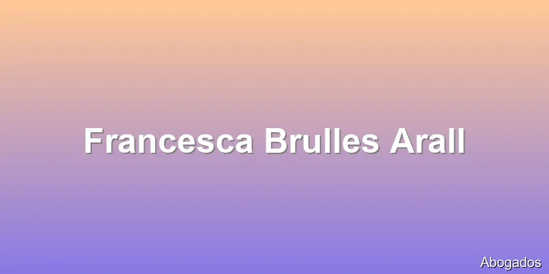 Francesca Brulles Arall