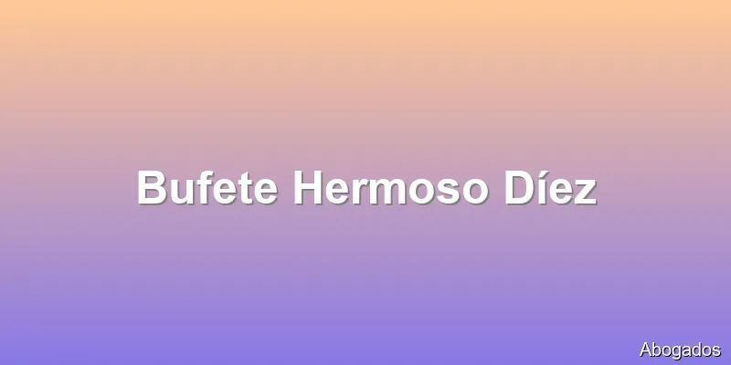 Bufete Hermoso Díez