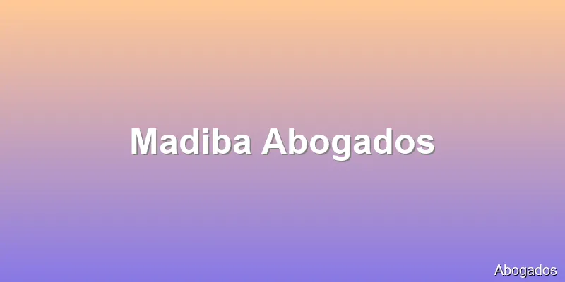 Madiba Abogados