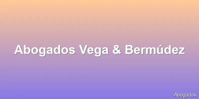 Abogados Vega & Bermúdez