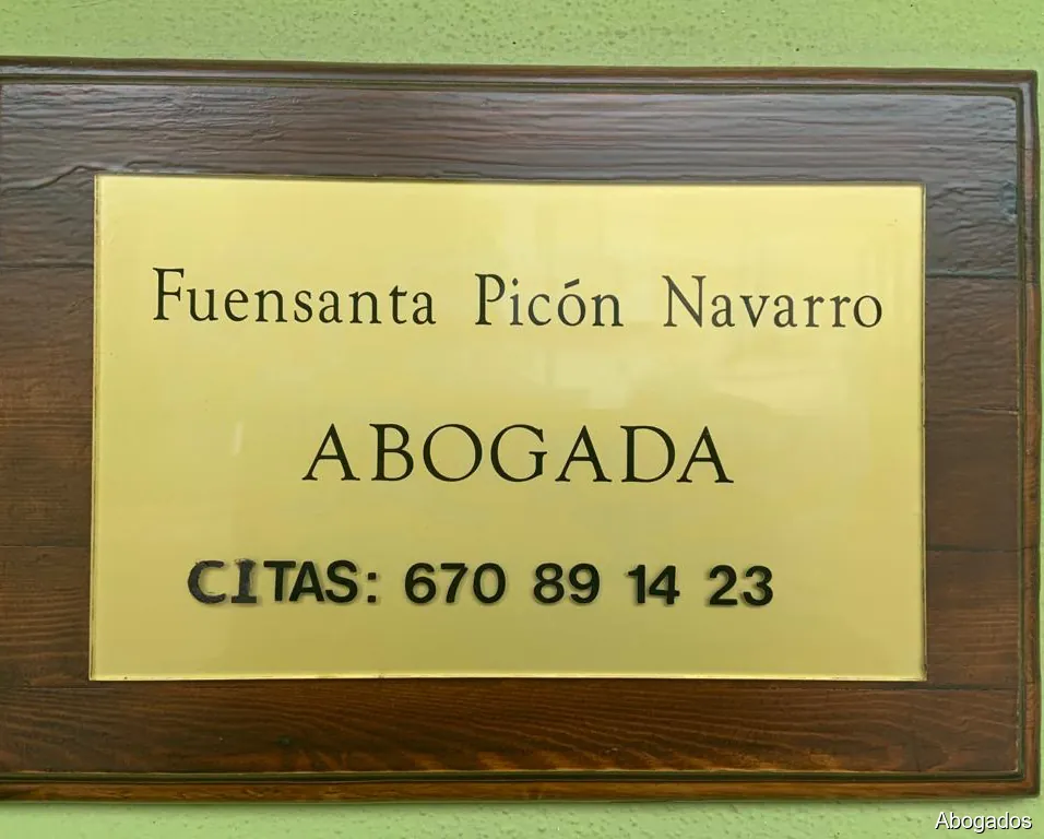 Fuensanta Picón Navarro ABOGADA