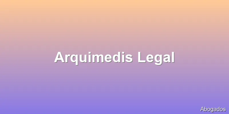 Arquimedis Legal